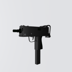 Ingram Mac Gun Weapon 3d model