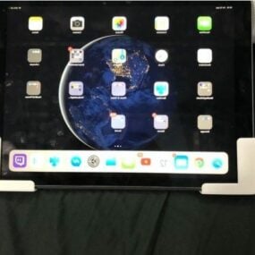 3d модель настенного крепления для iPad для печати