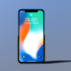 Iphone X Design 3D-Modell