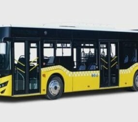 Mô hình xe buýt Isuzu Citizen 3d