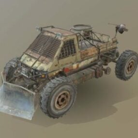 Old Jeep 3d model