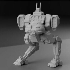 Jenner Battletech Character Sculpt 3d model