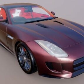 Jaguar Animal Character 3d-model