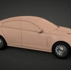 سيارة جاكوار Xfr 2011 موديل 3D