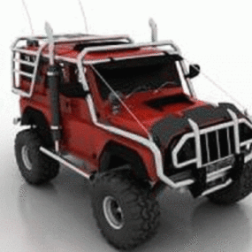3d модель автомобіля Jeep Off Road