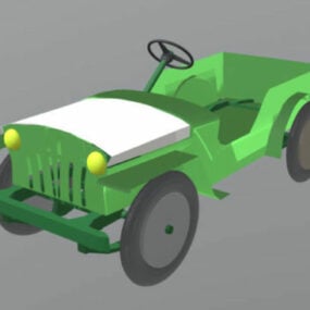 ジープ C2 コンセプトカー 3D モデル