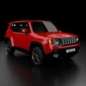 3D model auta Jeep Renegade