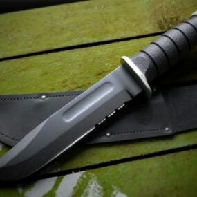 Usmc Combat Knife Weapon 3d model