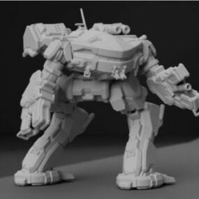 King Crab Robo Game Character 3d-modell