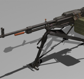 Arma Kord con treppiede modello 3d