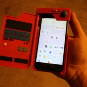 Iphone 6 用印刷可能な Pokedex ケース 3D モデル