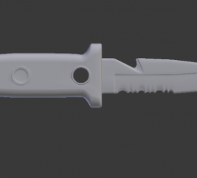 Kershaw Sea Hunter Weapon 3d model