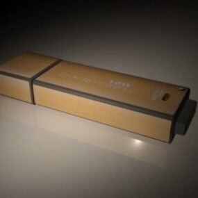 キングストン USB フラッシュ ドライブ 3D モデル