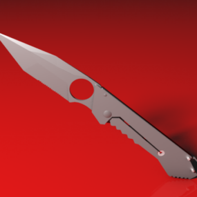 Model 3d Desain Knife Heckler