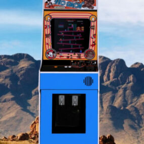3d модель Kong Off Arcade Machine