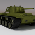 Soviet Ww2 Kv1 Tank