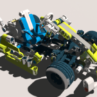 Estilo técnico de Lego Car