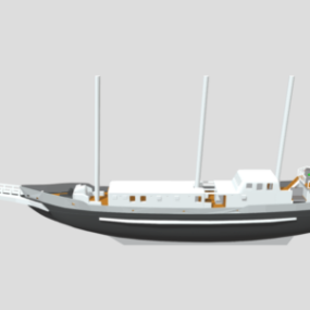 Ln2 Ship 3d model