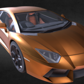 Supersamochód Lamborghini Aventador Lp700 Model 3D
