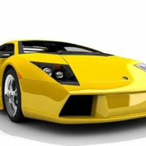 Model 3D supersamochodu Lamborghini Murcielago