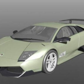Sportowy Lamborghini Murcielago Lp670 Model samochodu 3D