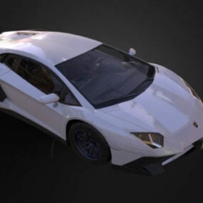 Lamborghini Aventador Super Car 3d μοντέλο