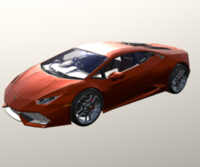 3d модель автомобіля Lamborghini Huracan