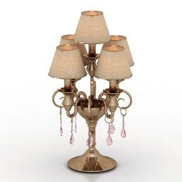 Lampe de bureau vintage Ressa Design modèle 3D