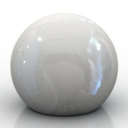 बॉल लैंप क्यूम्यलस लाइटिंग 3डी मॉडल