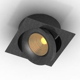 3д модель Студийного точечного светильника