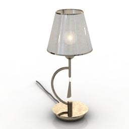 Vintage stolní lampa Ellice 3D model