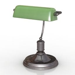 3д модель настольной лампы Ottone Design