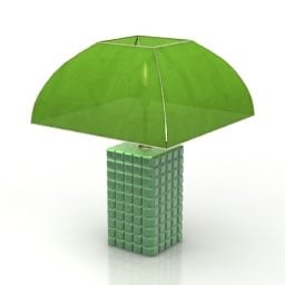 Green Lamp Coleccion Design 3d model