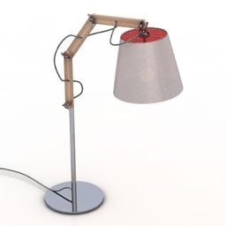 Stehlampe Schreibtisch 3D-Modell