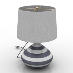 Hotel Desk Lamp Modern Style 3d model