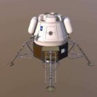 Spaceship Lander Model