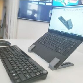Laptop Stand For Ultrabooks Printable 3d model
