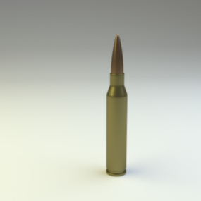 Calibre Sniper Bullet modelo 3d