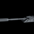 تصميم بندقية ليزر العسكرية