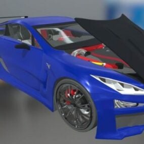Mô hình 3d Lexus Coupe