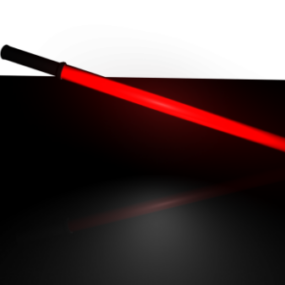 Mô hình thiết kế kiếm Lightsaber 3d