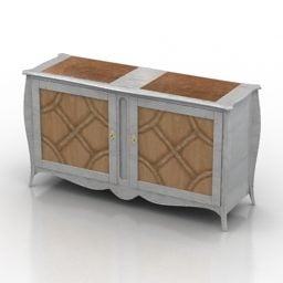 3д модель деревянного шкафчика Busatto