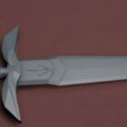 Long Sword Retro Decorative Style
