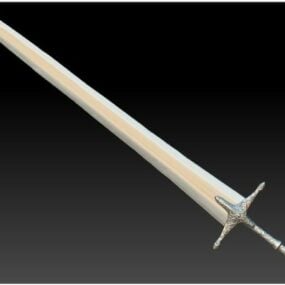 Lothric Knight Sword Weapon 3d-modell