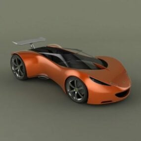 Coche Lotus Hot Wheels Diseño modelo 3d