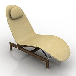 Model 3d Desain Kursi Lounge Giorgetti