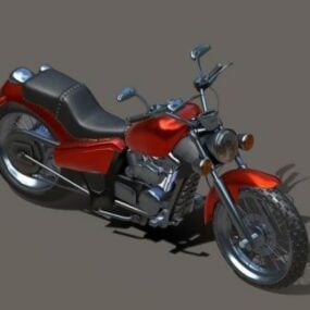 Racefiets laag poly 3D-model