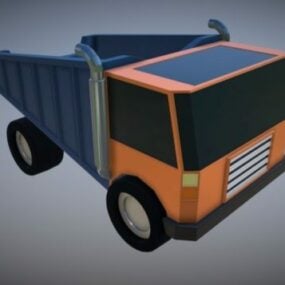 Вантажівка Low Poly 3d модель