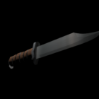 Old Lowpoly Knife Weapon