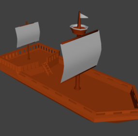 Marineschiff 3D-Modell